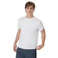 thumbnail image 2 of Hanes T-Shirt à Col Rond à Manches Courtes X-Temp pour Hommes, Lot de 2, TG, Blanc, 2 of 7