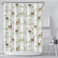 thumbnail image 1 of PANDACO Alpaca Shower Curtain (72" x 72"), 1 of 4