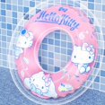 thumbnail image 5 of 1pc Hello Kitty Pattern Swimming Ring, Cartoon Inflatable Swimming Ring - Suitable For Summer Beach, Pool Party And Water Sports Training, 5 of 5