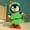 B, variant on TIELUTT LED Musical Christmas Tree Penguin Stuffed Animal What You Say Light Up Soft Toy Singing Dancing Talking Dolls for Girls for Smart Kids Small Cacti Kids Chicken Sunny the Cactus Listens and R