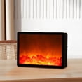 thumbnail image 2 of tredstone Lanterne de Foyer Portable à DEL Sans Flamme Lampe à Effet de Feu pour Maison et Jardin Rectangulaire, 2 of 7