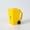 Yellow #5, variant on Novelty Ceramic Bin Mug | Recycling Bin Shaped Cup | Creative Desk Cup for Small Storage | Home Office Decor