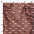 thumbnail image 2 of Soimoi polyester Crepe Fabric Fox Animal Decor Fabric Printed Yard 42 Inch Wide, 2 of 6