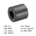 thumbnail image 3 of Unique Bargains Ferrite Toroid Core, Toroid Core 0.6' ODx0.3' IDx0.6' H, Black 30 Pack, 3 of 5