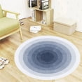 thumbnail image 4 of RXIRUCGD Round Carpet Living Room Cream Wind Sofa Coffee Table Bedroom Bedside Study Soundproof Floor Cushion, 4 of 6
