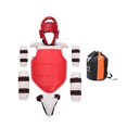 thumbnail image 4 of DYNWAVECA Taekwondo Protective Gear Boxing Headgear for Man Protective Equipment Set Ribs Guard Karate Sparring Gear Set for Kickboxing 150 to 160cm, 4 of 10