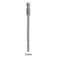 thumbnail image 2 of 1x Drill Bit Set Hex Head Wrench Screwdriver Socket 1/4inch Shank Metric 100mm, 2 of 9