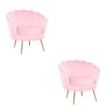 thumbnail image 1 of Chaise d'appoint grise de la collection Heavenly ENSEMBLE DE 2, 1 of 5