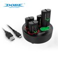 thumbnail image 1 of Xbox Universal 4-in-1 Controller Charging Station - Dual Dock with 2x 1200mAh Battery Packs for Xbox Series X/S & Xbox One Wireless Controllers | Fast Charging, LED Indicators, Overcharge Protection, 1 of 6
