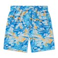 thumbnail image 2 of Speedo Boy's UV Protection Swim Trunk Mid Length Redondo Printed Shorts - High Risk Red, Size S, 2 of 2