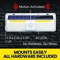 thumbnail image 3 of Bell+Howell Bionic Solar Security Light XL, Solar Outdoor Lights Waterproof, Motio, 3 of 5