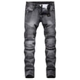 thumbnail image 1 of Birdeem Mens New Fashion Have Pockets Button Zipper Personality Denim Trend Jeans, 1 of 11