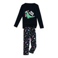 thumbnail image 3 of Faithtur Christmas Parent-child Outfit, Printing Long Sleeve Sleepwear/Jumpsuit, 3 of 9