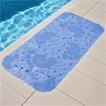 thumbnail image 2 of Ohufall Non Slip Shower Mats Bath Tub Mat Non Slip Washable Rugs Cute Footprints Bathroom Mat With Suction Cups For Toilet And Shower Area, 2 of 8