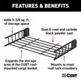 thumbnail image 2 of CURT 18117 Roof Basket Extension  For Use With Curt Carrier 18115; 37 Inch x 21 Inch x 4 Inch, 2 of 2
