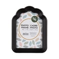 thumbnail image 1 of DesignOvation Wiggle 5" x 7" Black Arch Tabletop Picture Frame, 1 of 9