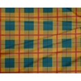 thumbnail image 4 of oneOone Polyester Lycra Fabric Madras Check Printed Craft Fabric BTY 56 Inch Wide, 4 of 4