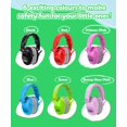 thumbnail image 2 of PROHEAR 032 2.0 Kids Noise Cancelling Headphones with Adjustable Headband - 25dB NRR Autism Ear Protection for Child at Mowing Studying Sleeping Racing - Green and Blue, 2 Pack, 2 of 8