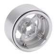 thumbnail image 2 of Aramox Roues Beadlock 1,9 Pouces Alliage d'Aluminium 5 Trous Jantes Argentées Non Tachantes Pneu Verrou Jantes RC Moyeu de Roue, Jantes, Jantes RC, 2 of 8