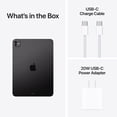 thumbnail image 4 of Open Box - Apple iPad Pro (WiFi Only) 11" Tablet - Space Black (Apple M4 / 8 GB RAM / 256 GB eMMC / MacOS), 4 of 4