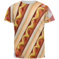 thumbnail image 1 of Hot Dog Picnic All Over Mens T Shirt, 1 of 1