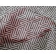 thumbnail image 4 of oneOone Silk Tabby Fabric Greek Key Geometric Decor Fabric Printed BTY 42 Inches Wide, 4 of 5