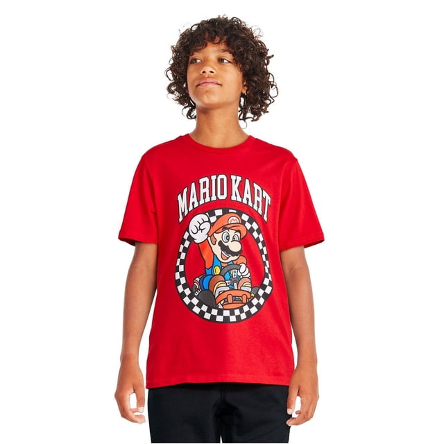 Mario Kart Boys' Short Sleeve Tee