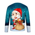 thumbnail image 4 of Pompotops T-Shirt pour Hommes Décontracté à Col Rond à Manches Longues, Chandail, Imprimé 3D, Imprimé Réaliste, en Solde, 4 of 4