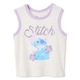 thumbnail image 2 of Débardeur côtelé Stitch Disney pour filles, 2 of 3