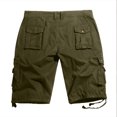thumbnail image 3 of Shorts Cargo pour Hommes Coupe Classique Décontractée Été Randonnée Extérieure Shorts de Détente Athlétiques avec Multi-Poches, 3 of 3