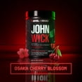 thumbnail image 4 of Jacked Factory X John Wick - Wick Mode Pre Workout Powder - Intense Energy, Battle-Ready Focus, Unstoppable Commitment, and Sheer Will - 40 Servings, Osaka Cherry Blossom, 4 of 9