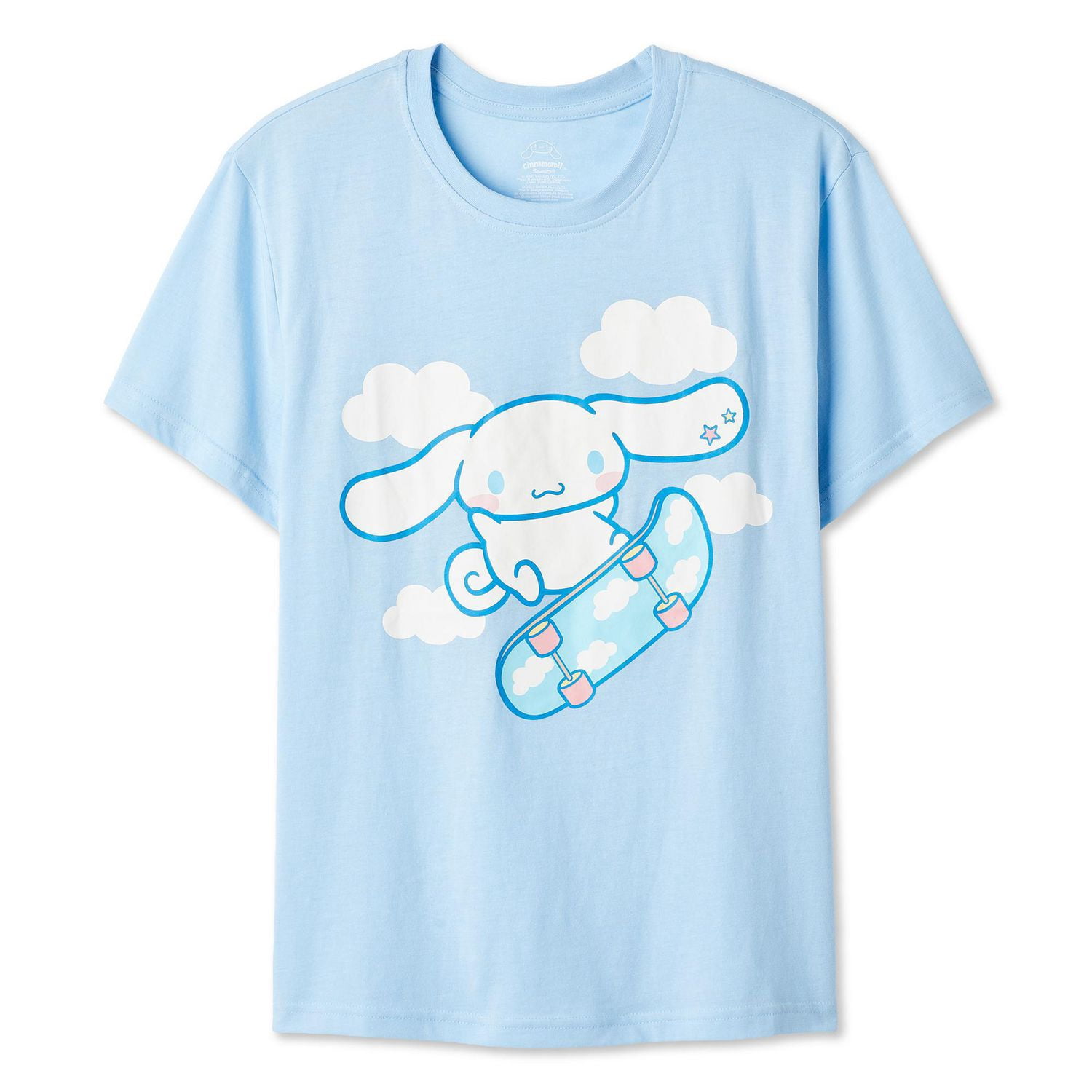 T-shirt à imprimé graphique Cinnamoroll pour femmes