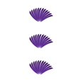 thumbnail image 4 of ZheElen 12pcs 3inch Archery Turkey Feathers Fletchings Vanes Purple 3 Inch 3Set, 4 of 6