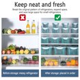thumbnail image 3 of Wamans Salad Container for Lunch 1 Pcs Fruit Vegetable Storage Containers for Fridge Berries Vegetable Wash Vegetables Dehydration with Lids Clearance Items, 3 of 7