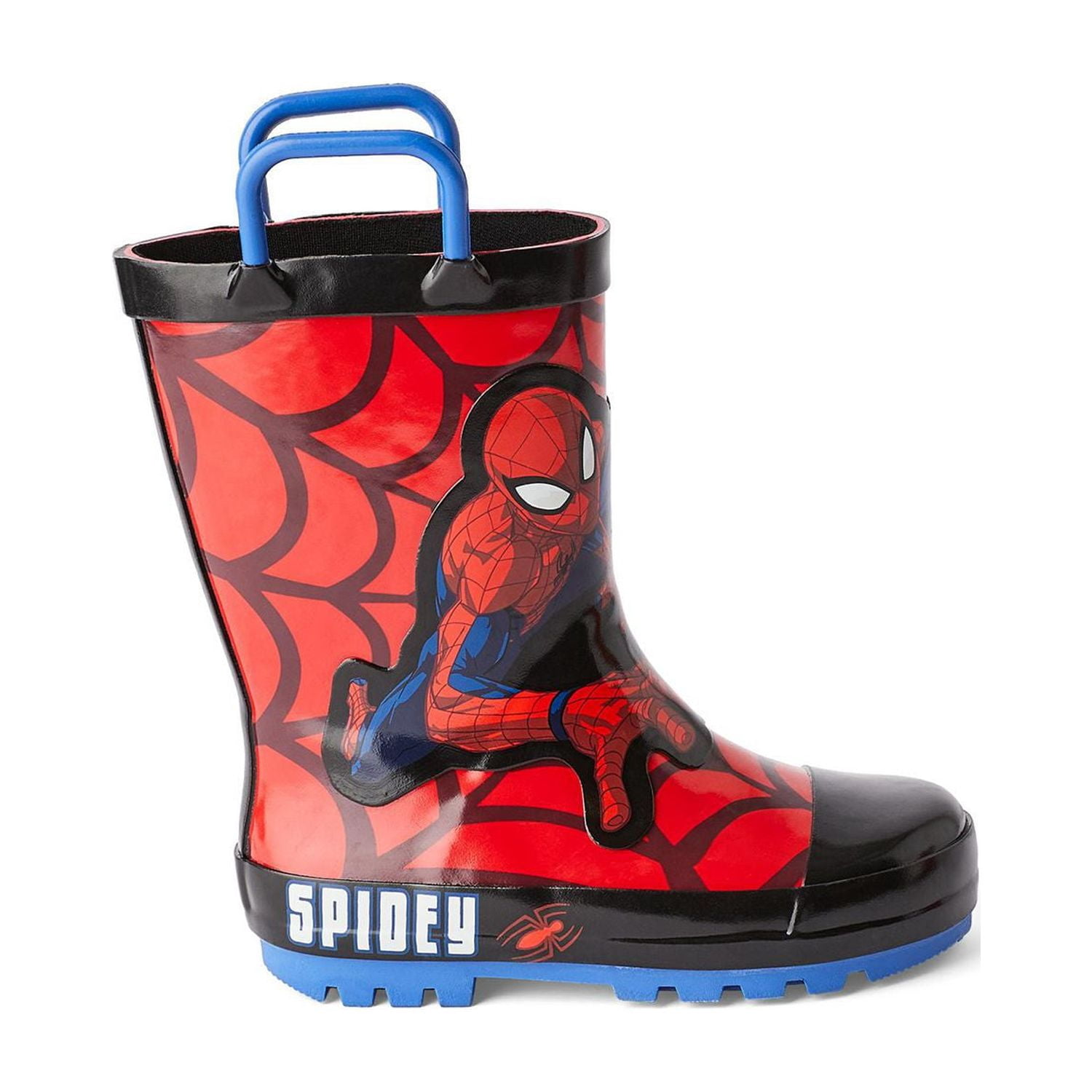 Bottes de pluie en caoutchouc Spider-Man pour garçons