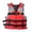 V-Red, variant on Plus Size Swimwear Life Jacket for Women Men USCG Approved Lightweight Breathable Fishing Vest for Boating Swimming Water Sports