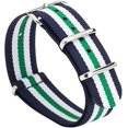 thumbnail image 2 of NATO Strap Premium Ballistic Unisex Nylon Watch Strap 18mm, 2 of 5