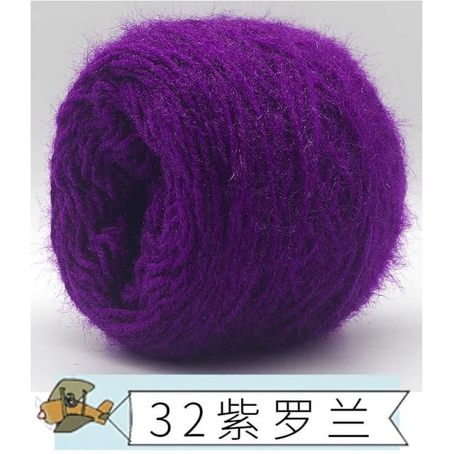 Colorful Hand Knitted Yarn DIY Handmade Thread Yarn For Hat Scarf Sweater Clothing Crochet Hook Weaving Thread About 150g