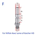 thumbnail image 1 of Quick Connect Foam Lance Connector Adapter for Karcher and For Bosch Pressure Washer High Quality (95 characters), 1 of 8