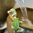thumbnail image 3 of Decorative Flowerpot Statue Miniature 3D Frog Shape Waterproof Rust-Proof Figure Indoor Outdoor Hanging Planter Decoration, 3 of 8