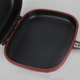 thumbnail image 3 of 32cm Double-Sided Non-Stick Frying Pan | Versatile Flat Griddle for Steak, Pancakes & More | Even Heat Distribution | Gas & Induction Stove Compatible | Export-Quality Cookware | Unbranded Design |, 3 of 5