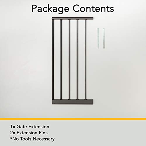 North States™ Mypet™ 13.5" Extension for Windsor Arch Petgate - Matte Bronze