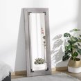 thumbnail image 2 of HOMCOM Farmhouse Full Length Mirror, Wall Mount and Leaner Floor Mirror, 2 of 10