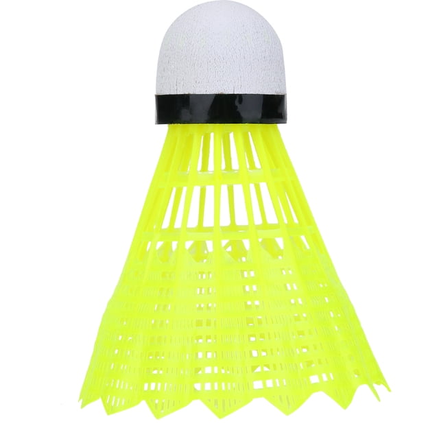 Badminton Shuttlecock, Nylon Badminton Nylon Fiber Yellow 6Pcs/Set 100g For Training Accessory For Competition For Training For Recreation For Outdoor Sports
