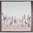 thumbnail image 2 of Vargottam Collection de Luxe Linge de Table Décor Serviette en Coton Tissu Imprimé Serviettes Réutilisables Ensemble de 6, 20 X 20 - Sparrow, 2 of 6