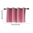 thumbnail image 4 of Sentmoon Blackouts Curtains for Bedroom Short Curtains With Light Blocking Function Energy Saving Drapes for Bathroom Shades Kitchen Curtains Summer Decorations for Home for Windows, 4 of 8