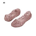 thumbnail image 4 of Xingzhi Chaussures Plates en Gelée Durables et Légères pour Femmes Été Garde-Robe Rose 40.1, 4 of 6