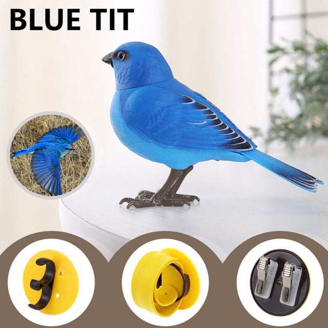 Chok's West Knight Voice-Activated Simulation Bird Induction Toy Gift 12*4.5*8.9CM