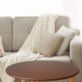 thumbnail image 3 of yuksok 1pc Élastique Ronde Équipée Nappe Huilé Table Essuyable Couverture Facile à Nettoyer Café, 3 of 8