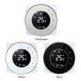 thumbnail image 3 of Mistaha Chaudière à Gaz Programmable Thermostat de Chauffage Contrôleur de Température à Contact Sec Écran Tactile LCD avec Rétroéclairage Vocal, 3 of 8